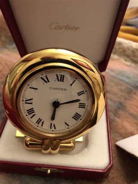 orologio cartier ovale sveglia da tavolo|Cartier .